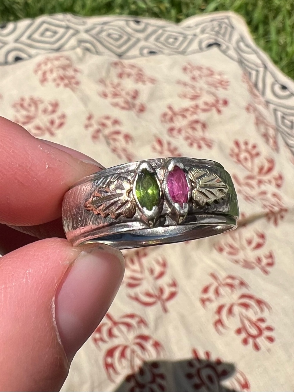 Sterling Silver & 12K Ring - Picture 6 of 9